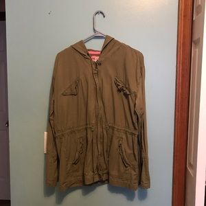 Dark Green Army Jacket
